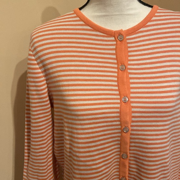 BEAUTIFUL SAINT JAMES PISTOIA Size 14 NWT Button Front Sweater MSRP $255 - Picture 2 of 13